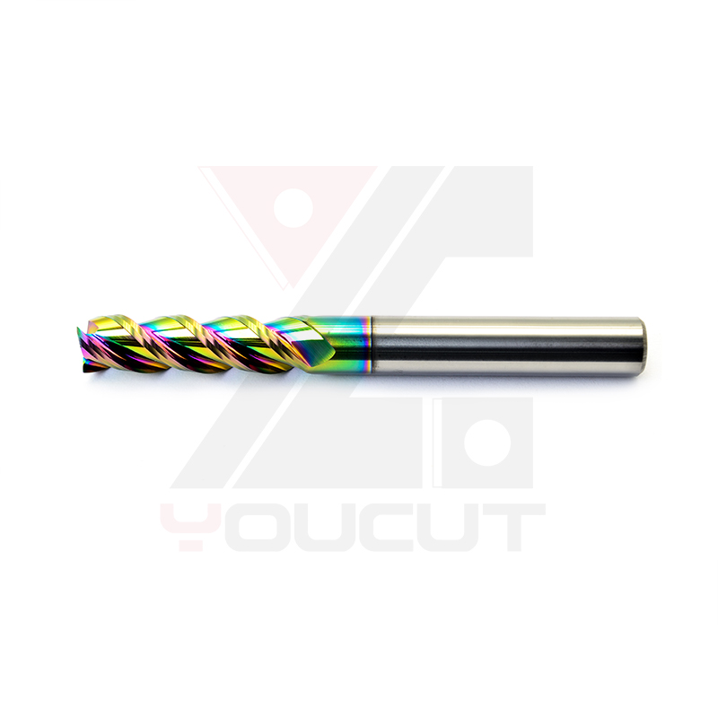 Carbide End Mill - AE-14-100-3F 3-snijdende hardmetalen frees met DLC-coating,