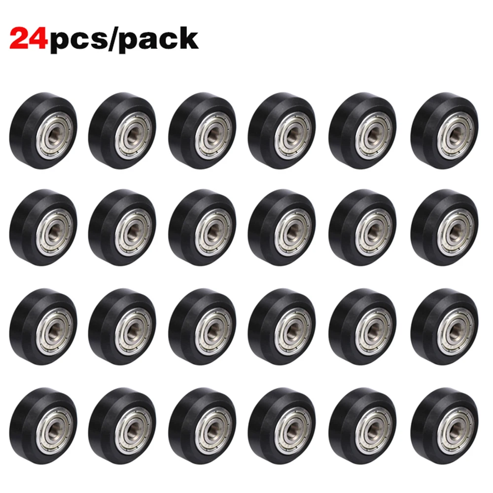 V Slot Wheel - 12/24 Stuks Cnc Openbuilds Plastic Pom