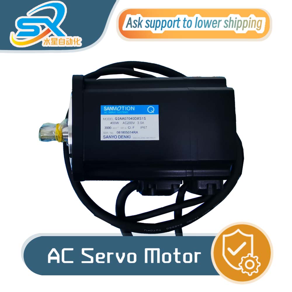 Servo Motor - 100% TEST OK SANYO AC Servomotor