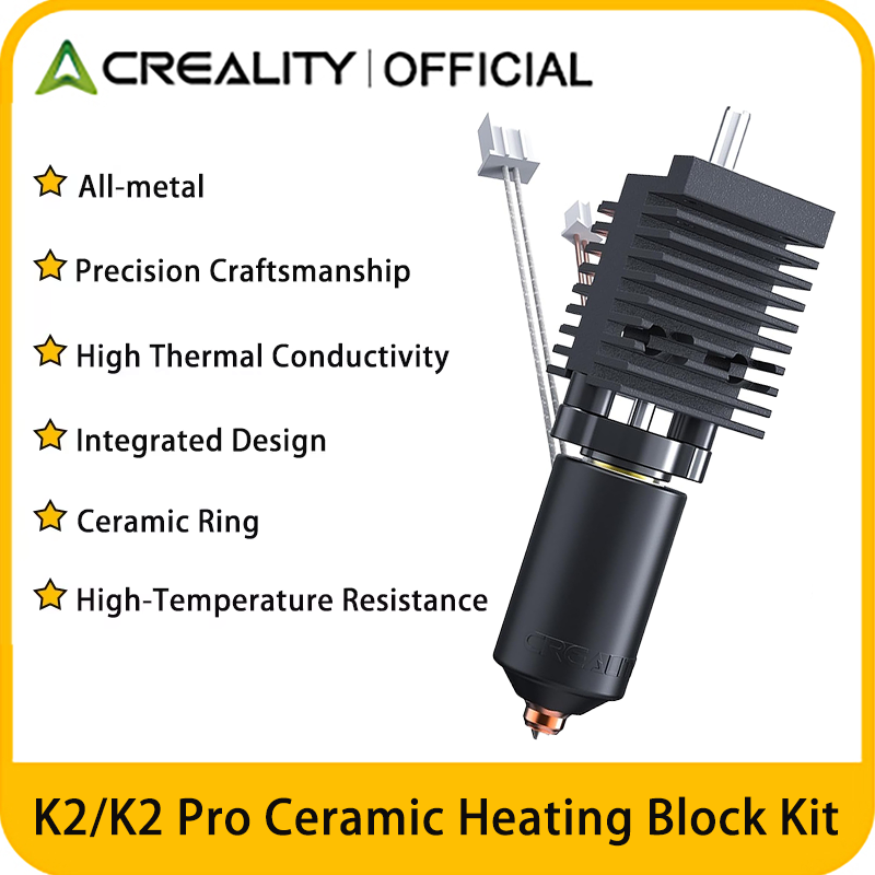 Aluminium Profile 2020 - Creality Officiële K2/K2 Pro Keramische Verwarmingsblok