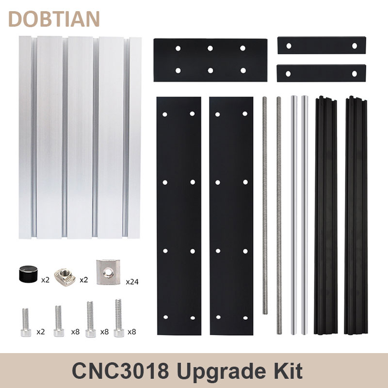 3018 Aluminium Cnc - CNC 3018 Y-as uitbreidingsset 3040 T-sleuf