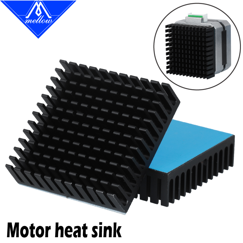 Stepper Motor Nema17 - Mellow 3D Printer Aluminium Motor Heatsink