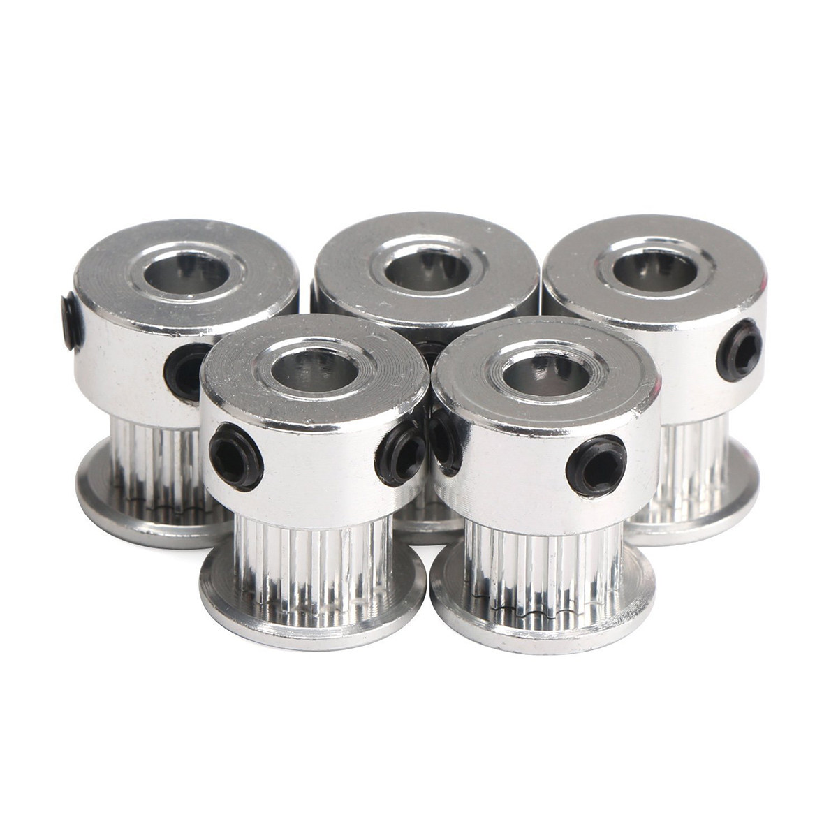 Gt2 Belt - 5 stuks aluminium GT2 pulleys 20