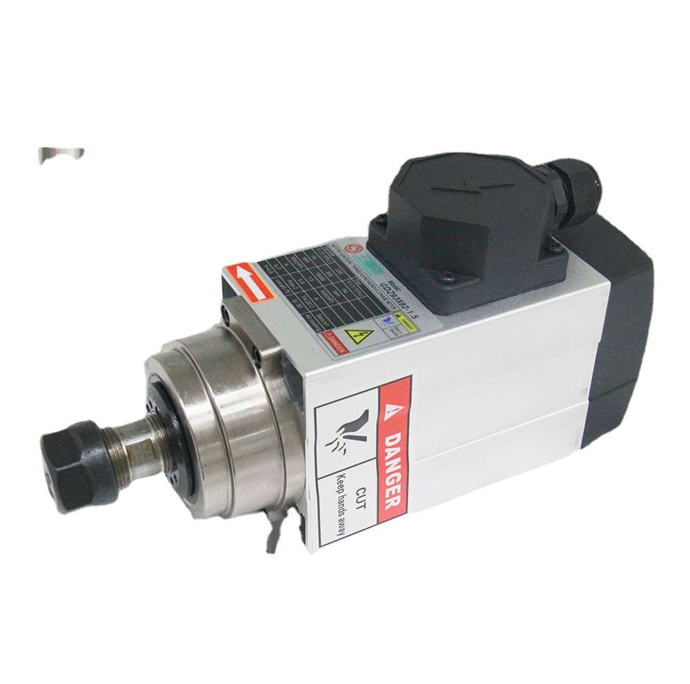 Spindle Motor - CNC-freesmachine spindel 1,5 kW vierkante luchtgekoelde