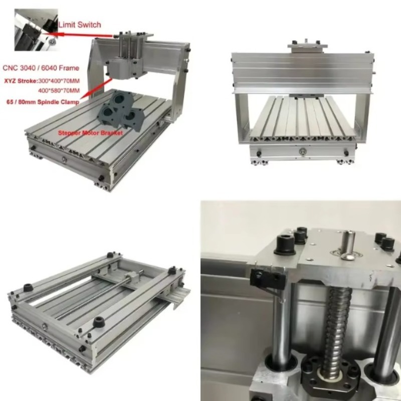 Cnc Router - Aluminium CNC 3040 6040 Frame Kit