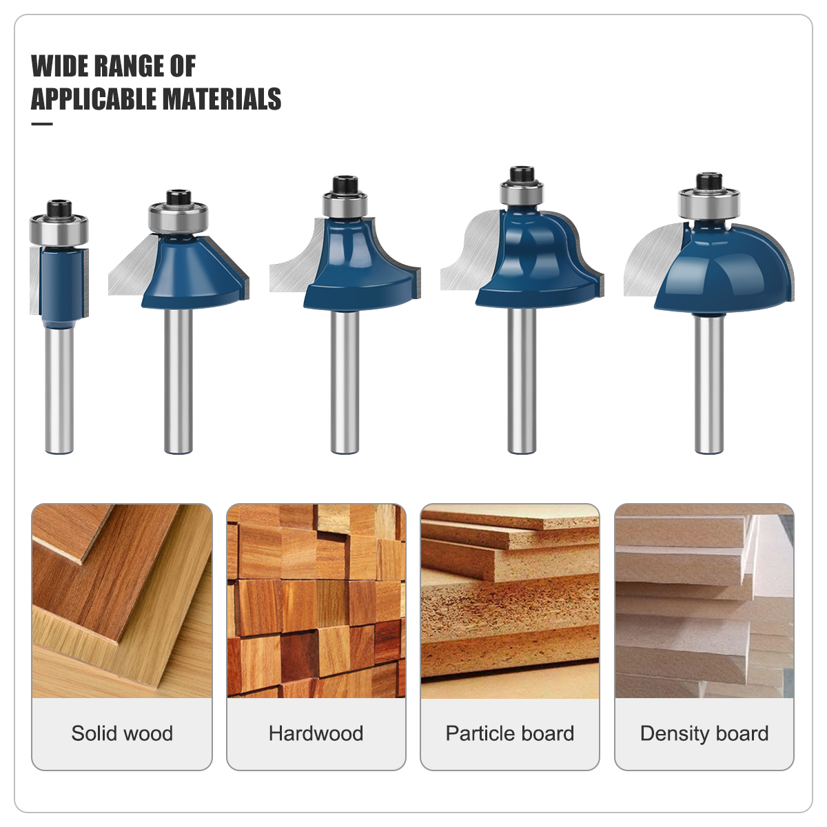 6mm Schacht Frezen Set Rechte  - End Mill Set recensie en prijs