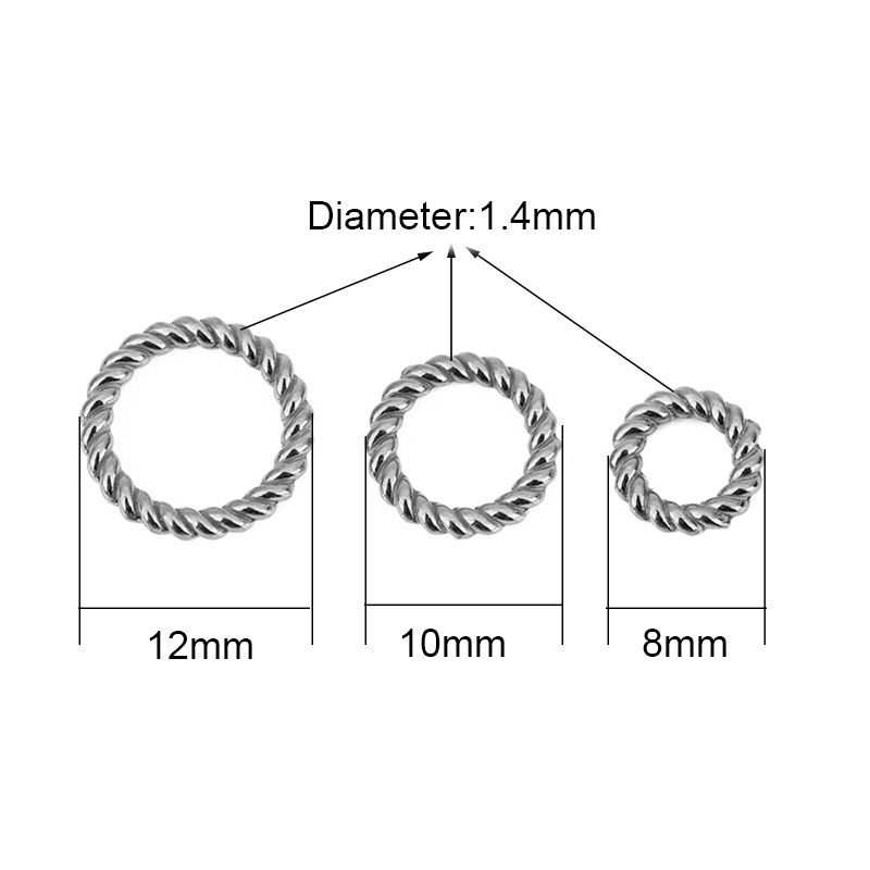 10 stuks PVD nooit vervagen ro - Coupling 8Mm recensie en prijs