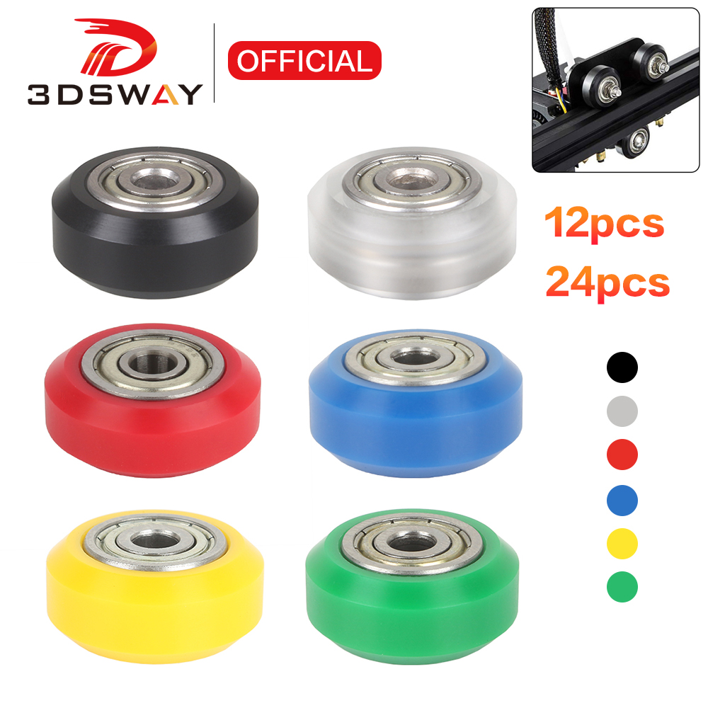 3DSWAY 12/24 stks POM Katrol W - V Slot Wheel recensie en prijs