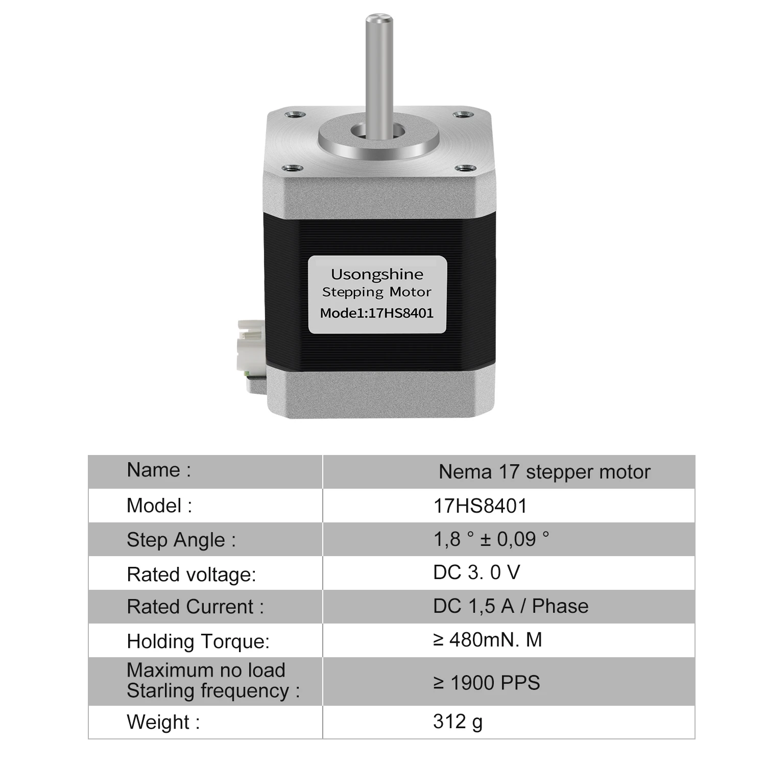 Usongshine Alle Nema17 Stappen - Stepper Motor Nema17 recensie en prijs