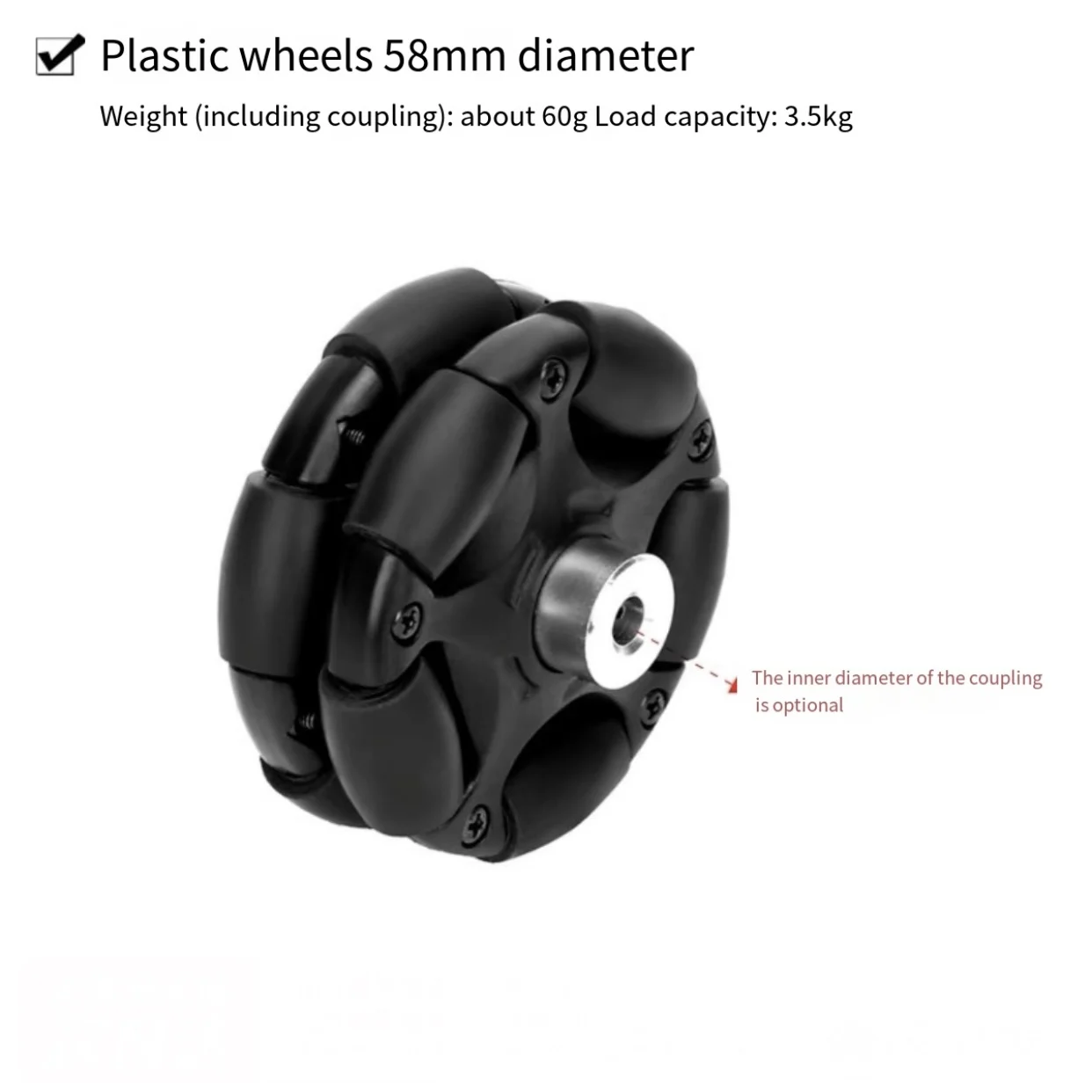 Metalen Omni Wiel Intelligent  - Coupling 8Mm recensie en prijs