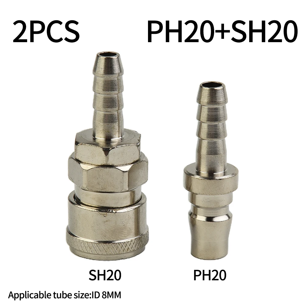 2 Stuks Luchtleiding Slangkopp - Coupling 8Mm recensie en prijs
