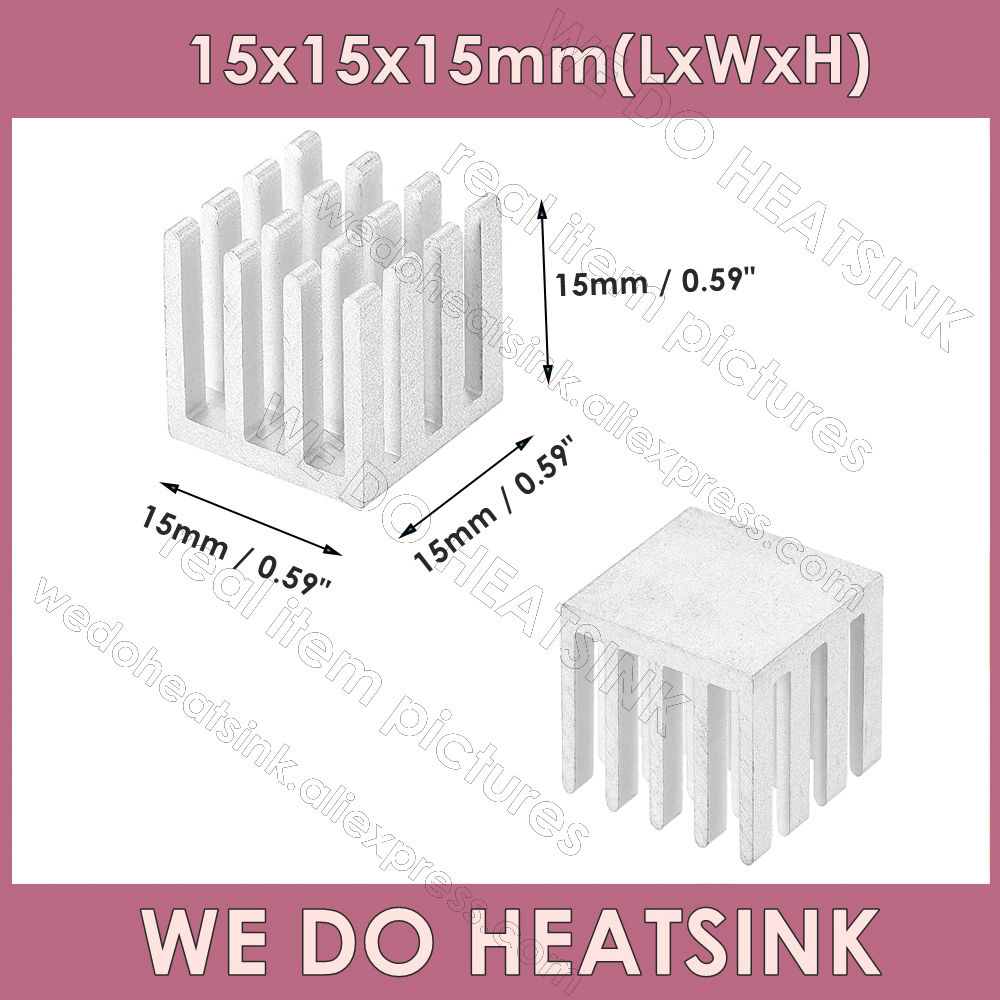 Aluminium Heatsink 15X15X15Mm/ - Aluminium Extrusion recensie en prijs