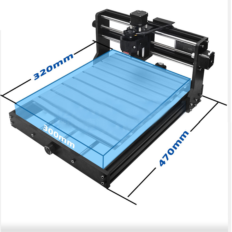 CNC 3018 Y-as uitbreidingsset  - 3018 Aluminium Cnc recensie en prijs