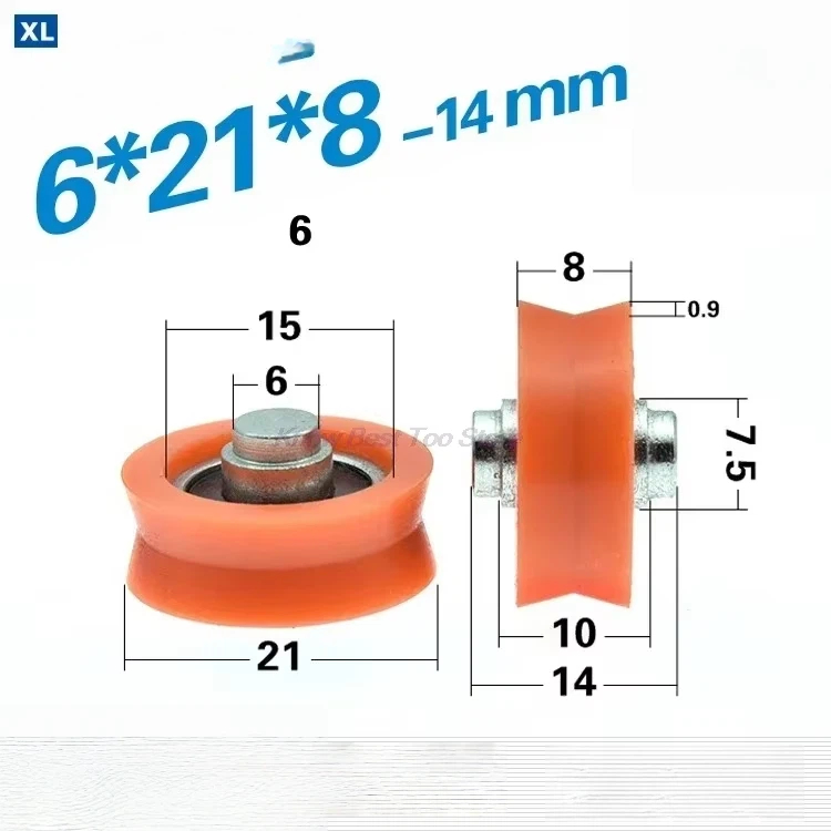 5PC POM Polyoxymethyleen Plast - V Slot Wheel recensie en prijs