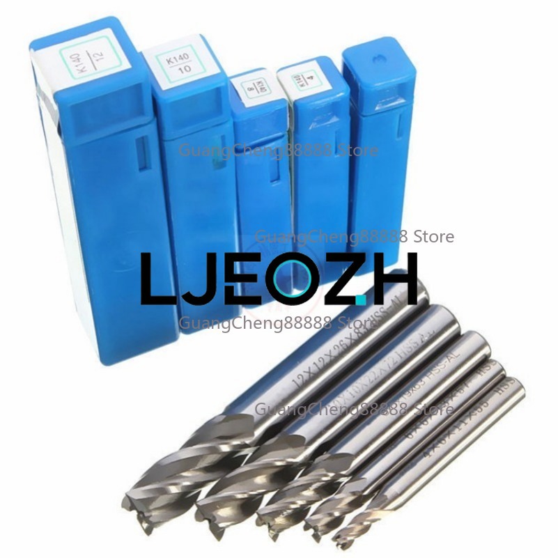 4-blads Zuidwest Wit Staal Fre - End Mill Set recensie en prijs