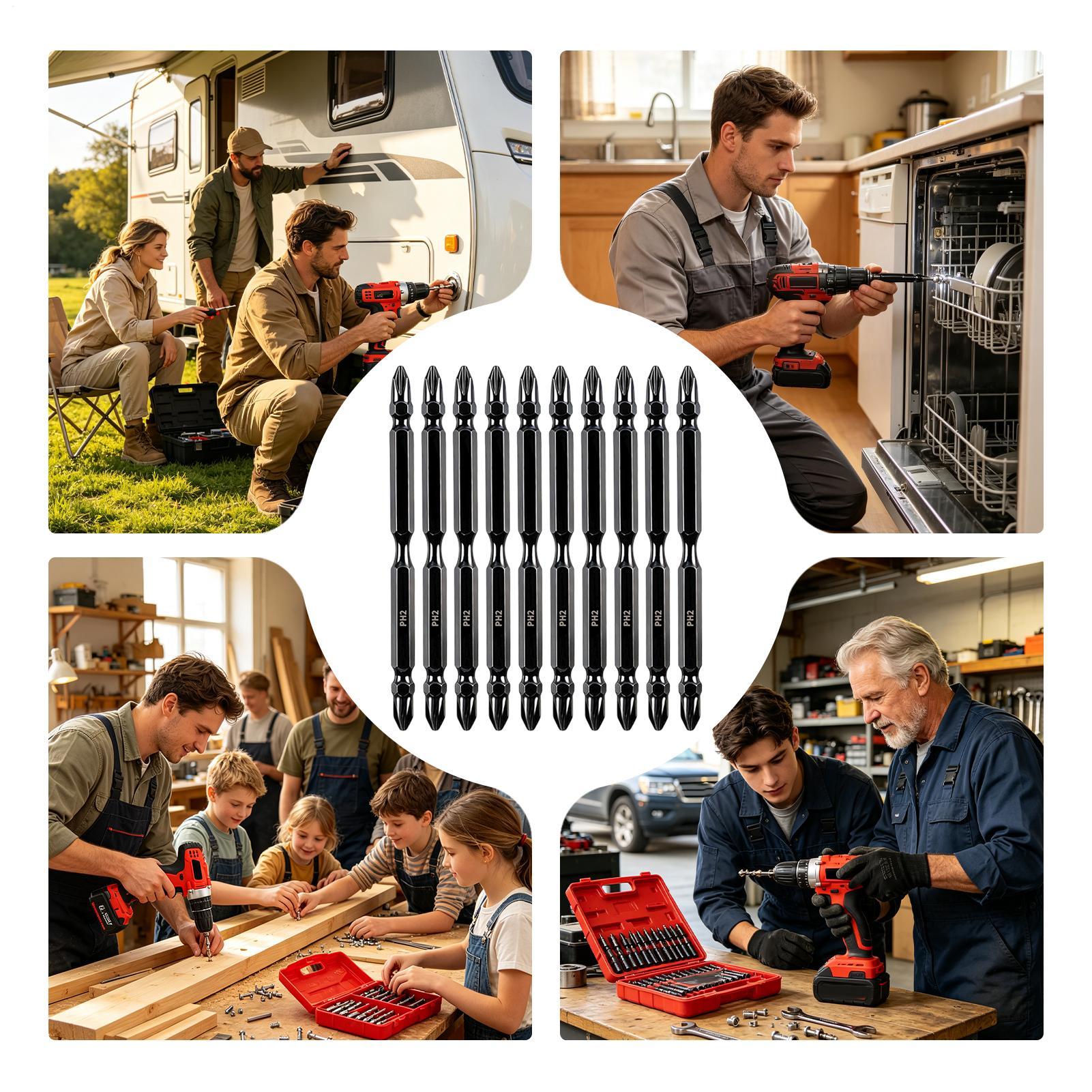 Magnetische bits voor boormach - End Mill Set recensie en prijs