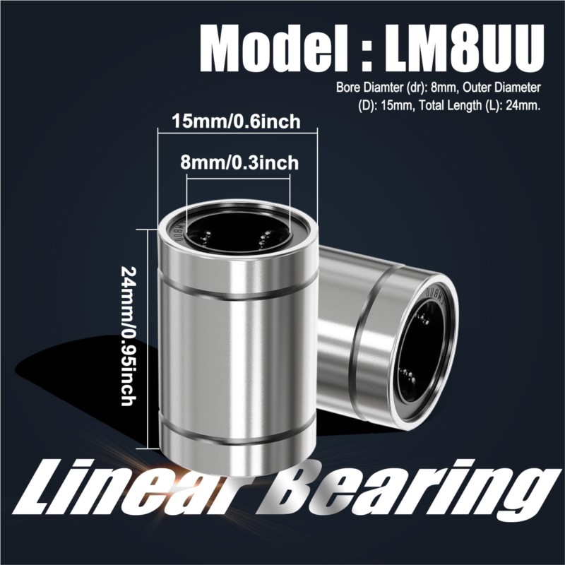 4/10PCS LM8UU LM10UU LM16UU LM - Lm8Uu Bearing recensie en prijs