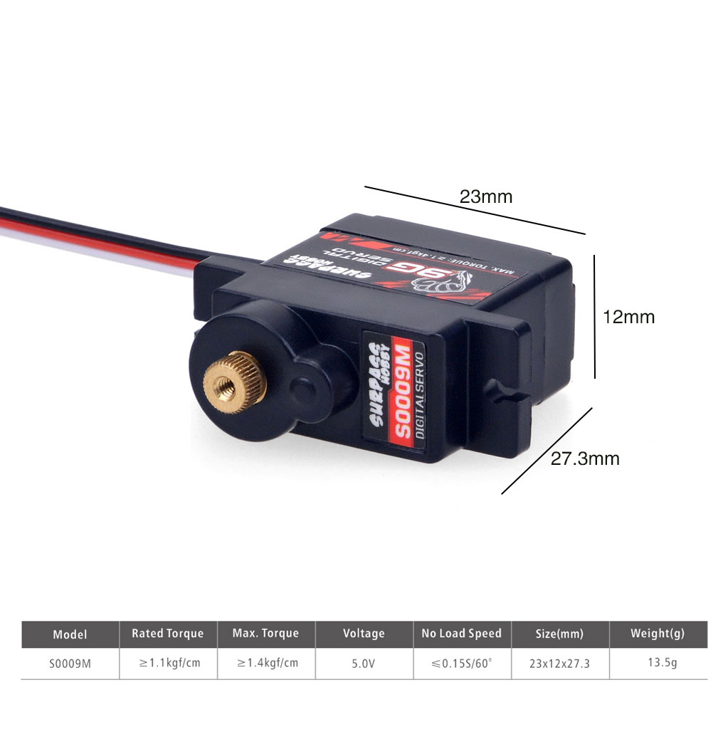RC Digitale Micro Servo 2g 3.7 - Servo 9G recensie en prijs