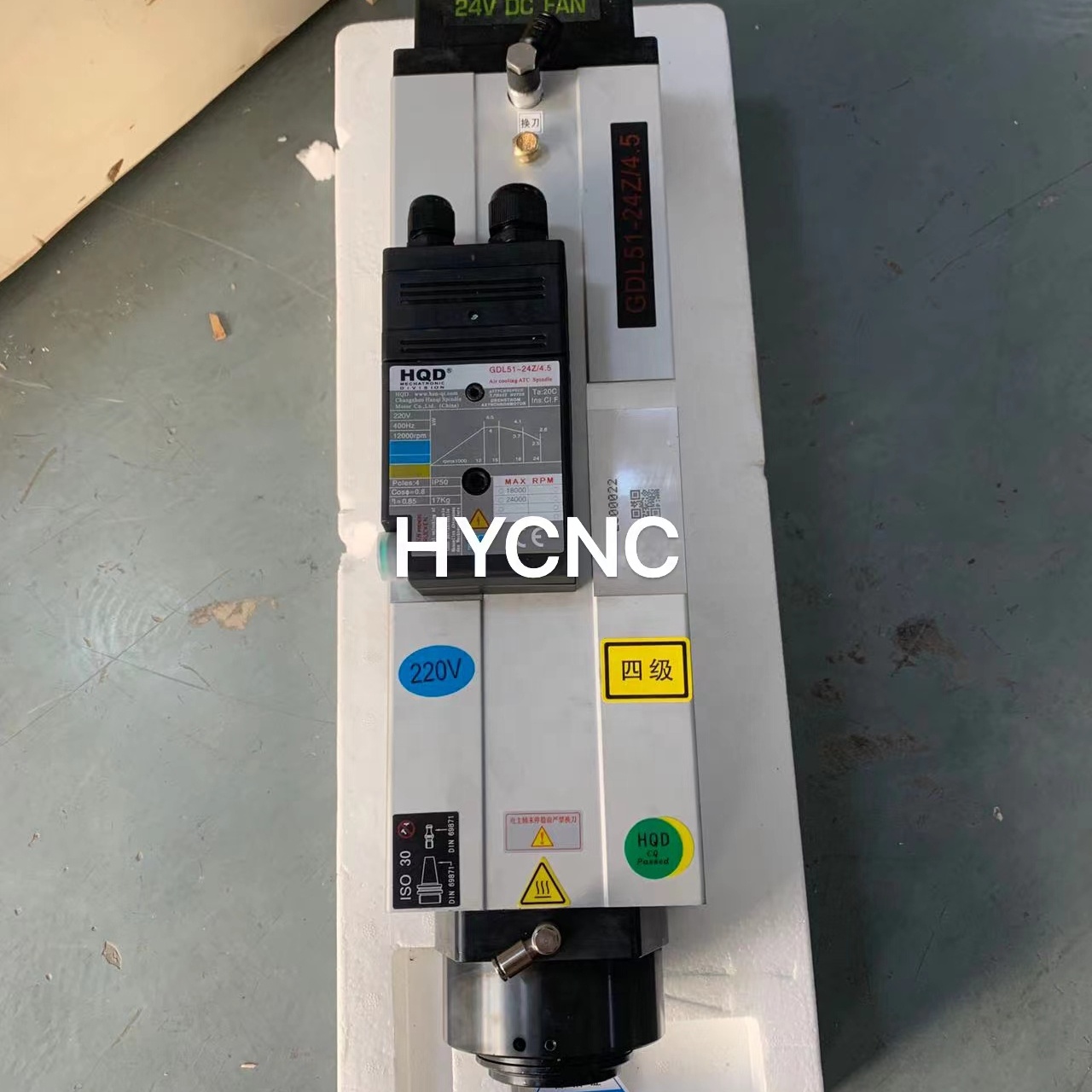 4,5 kW Atc-spindel Iso30-motor - Cnc Router recensie en prijs
