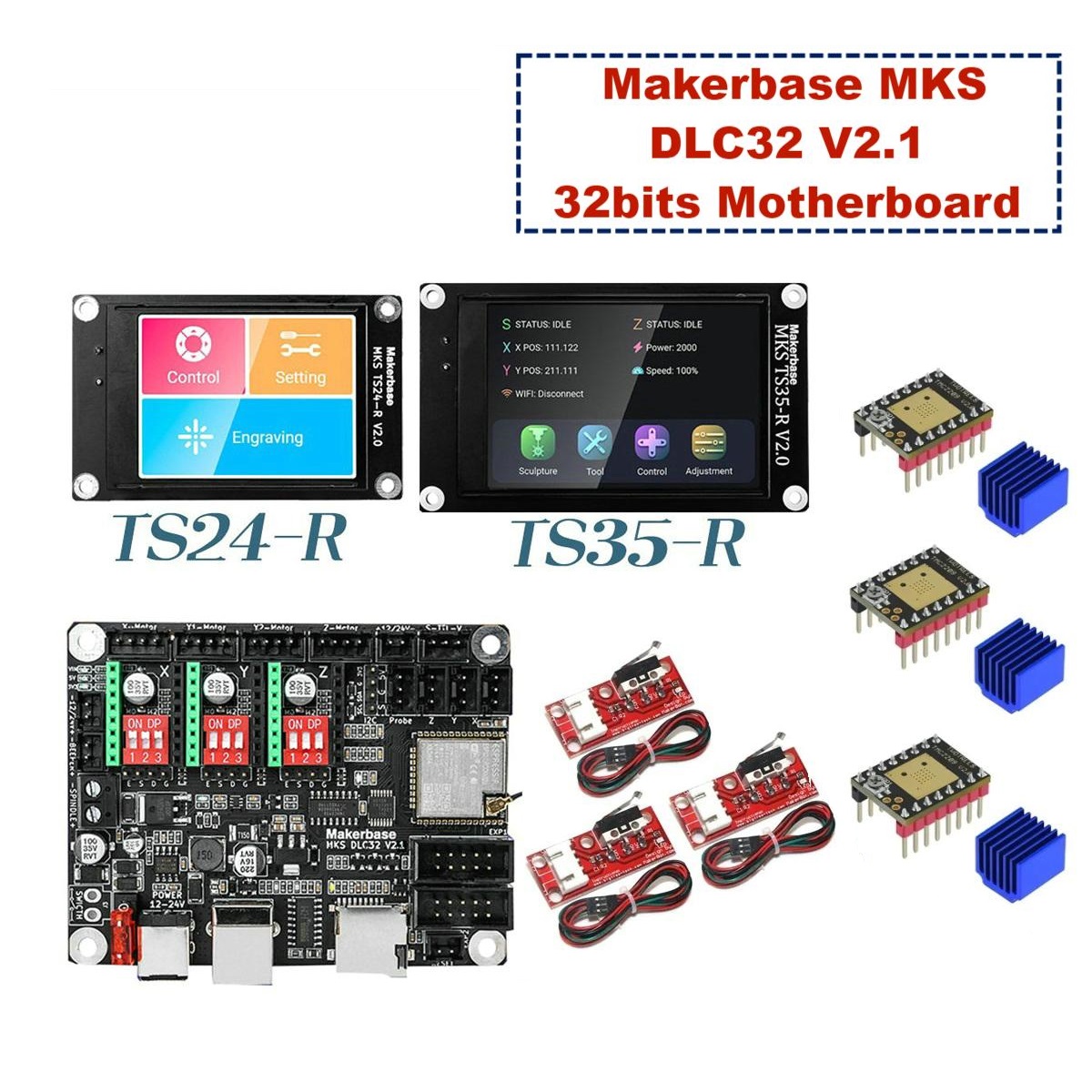 Makerbase MKS DLC32 V2.1 32 bi - Lm8Uu Bearing recensie en prijs