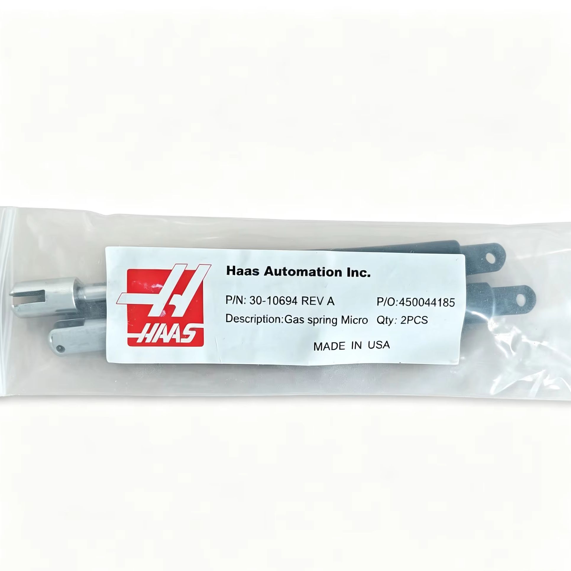 Haas Micro Gasveer, veerstang, - Cnc Router recensie en prijs