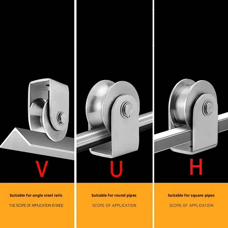 U V H-type enkelwielige katrol - V Slot Wheel recensie en prijs