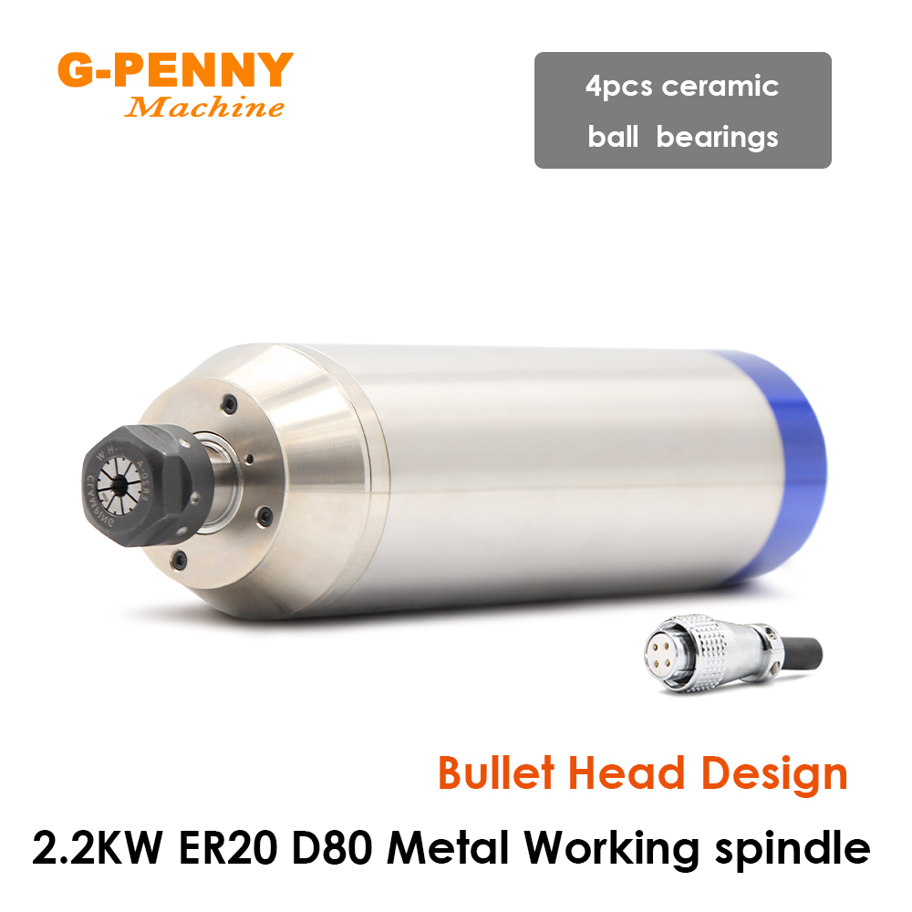 G-PENNY 2.2KW ER20 Metaal Wate - Water Cooled Spindle recensie en prijs