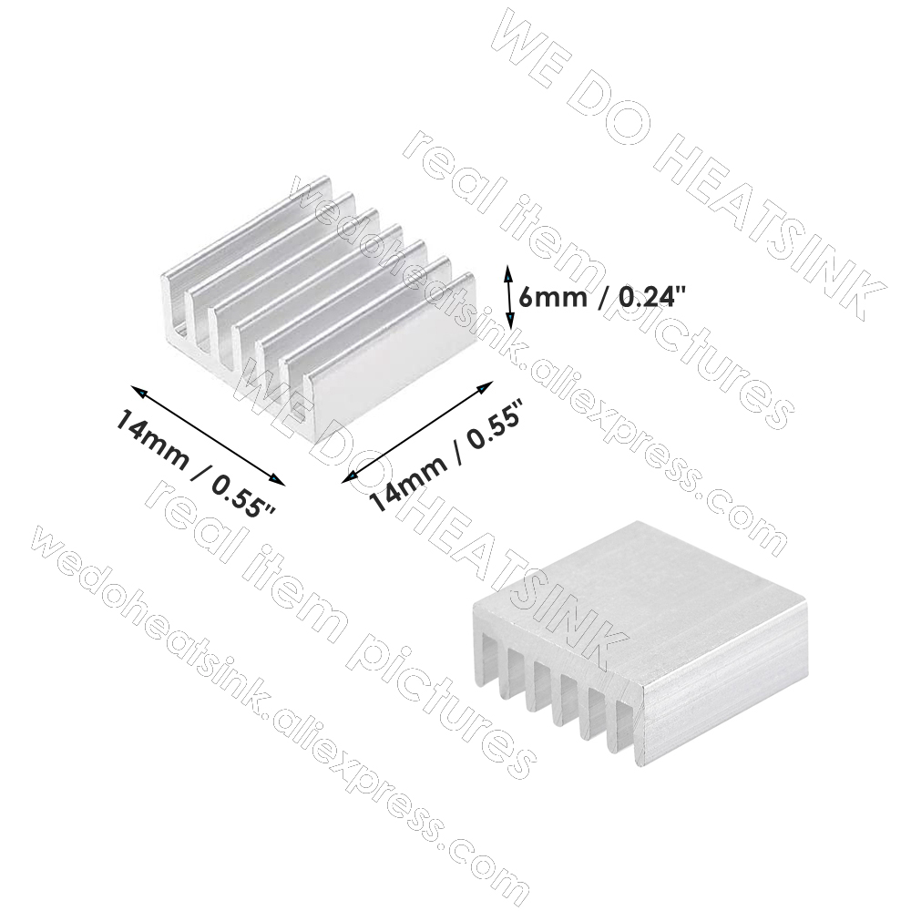 We Doen Heatsink 100 Pcs 14X14 - Aluminium Extrusion recensie en prijs