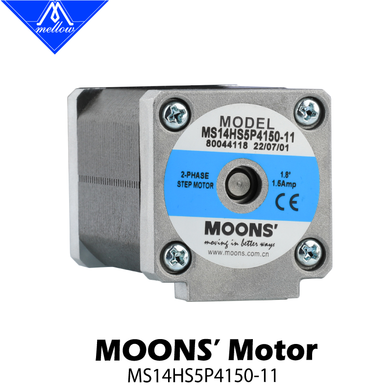 Mellow MOONS XY-as Nema 14 sta - Stepper Motor Nema17 recensie en prijs