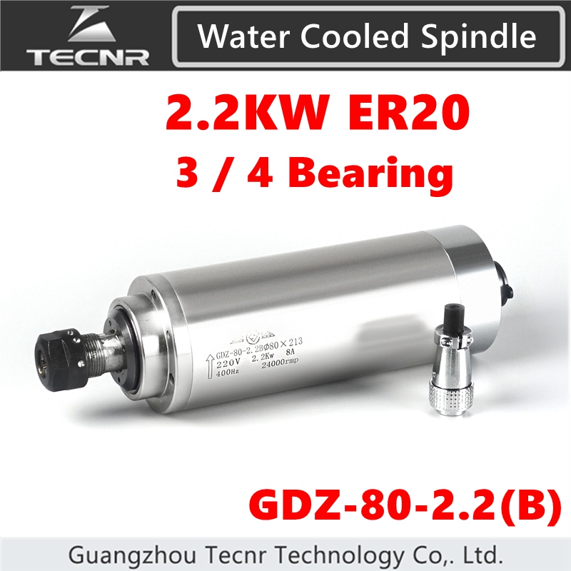 2.2KW Watergekoelde Spindelmot - Water Cooled Spindle recensie en prijs