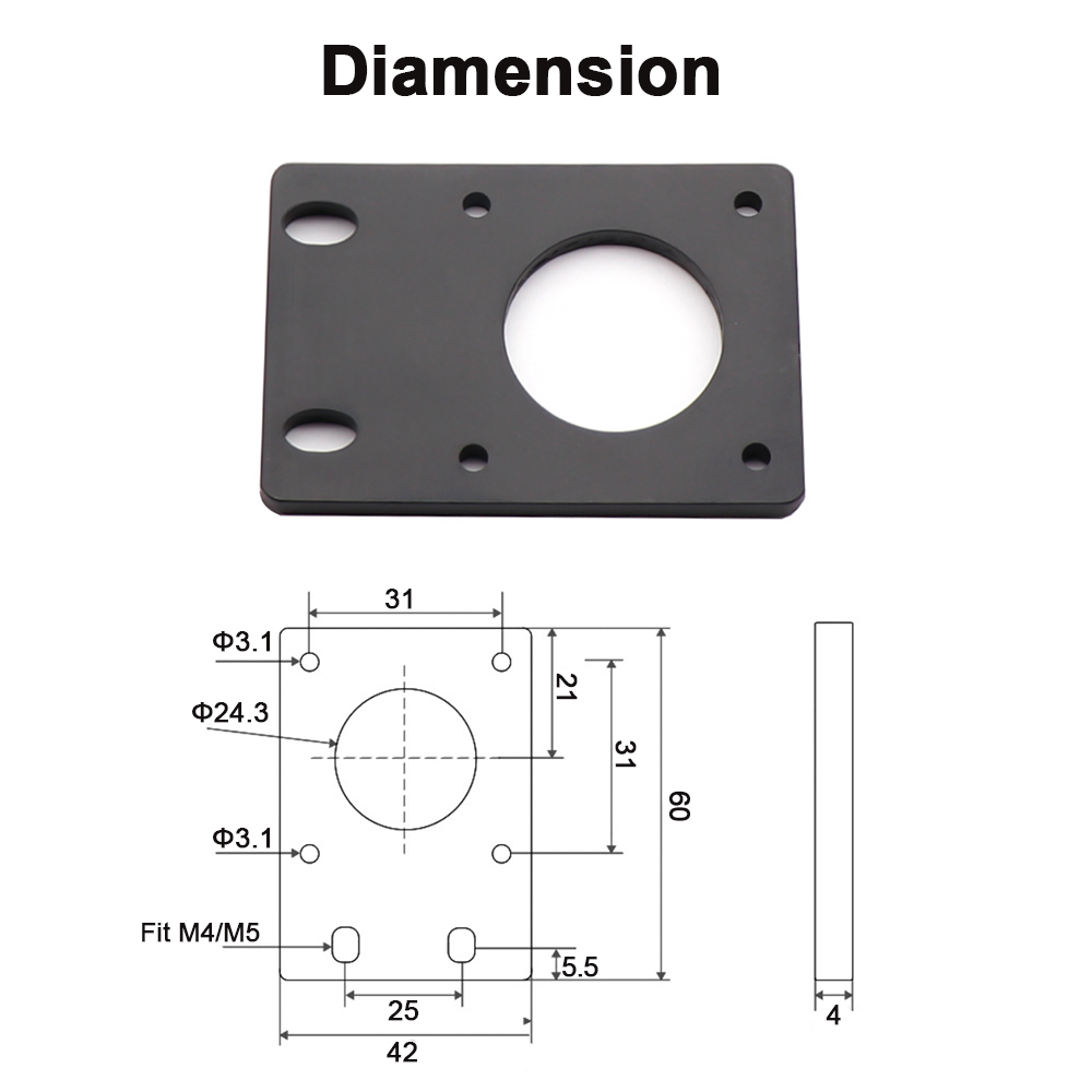 NEMA 17 Stappenmotorbeugel, 42 - Stepper Motor Nema17 recensie en prijs