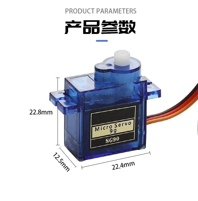 SG90 9G Micro Servomotor Plast - Servo 9G recensie en prijs