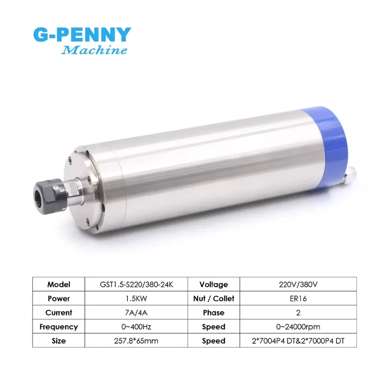 Aanpassingsset G-PENNY 110v/22 - Water Cooled Spindle recensie en prijs