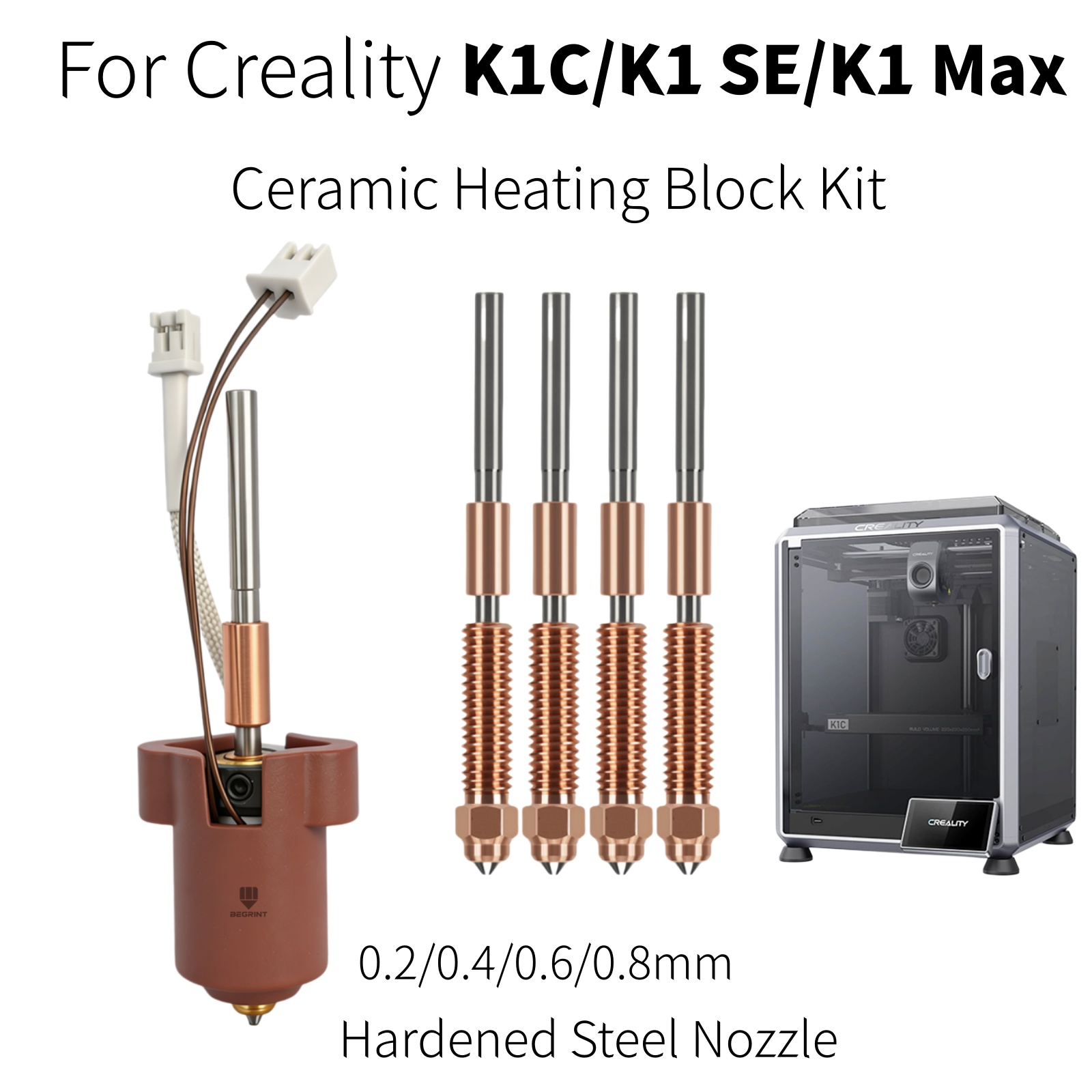 Voor Creality K1C K1 MAX Hoten - Aluminium Profile 2020 recensie en prijs