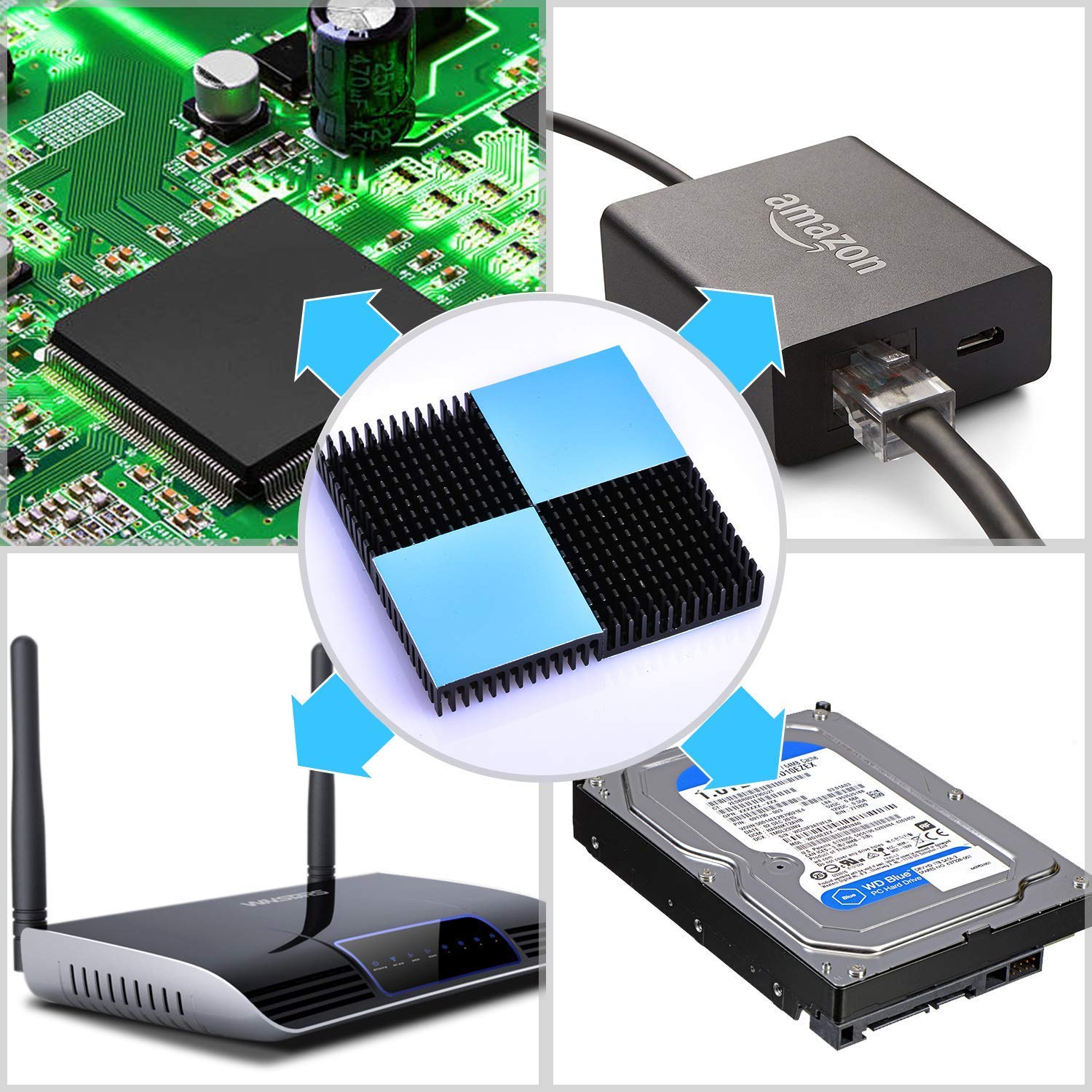 1/2/3/4 stuks Heatsink Alumini - Aluminium Profile 2020 recensie en prijs