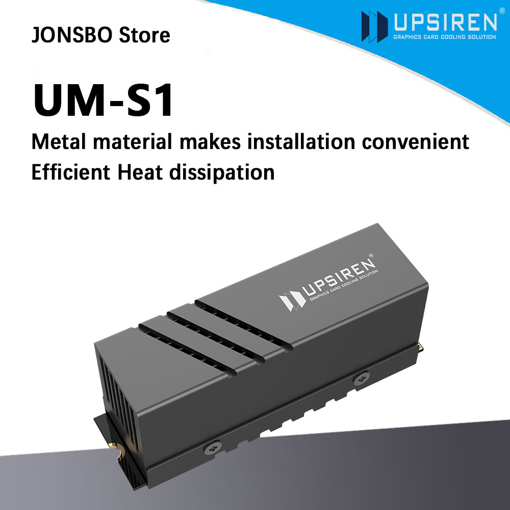 UPSIREN UM-S1 2280 Zwart SSD-k - Aluminium Extrusion recensie en prijs